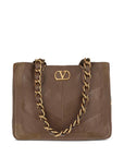Valentino Garavani Valentino Garavani Laseine Shopping Bag In Nappa Leather