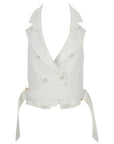 Elisabetta Franchi Elisabetta Franchi Belted vest