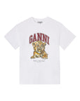 Ganni Ganni Baby Tiger organic cotton t-shirt