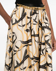Elisabetta Franchi Elisabetta Franchi Printed midi skirt