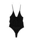 Elisabetta Franchi Elisabetta Franchi V-neck adjustable shoulder straps brief cut Bodysuit