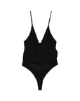 Elisabetta Franchi Elisabetta Franchi V-neck adjustable shoulder straps brief cut Bodysuit
