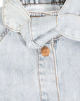 Zimmermann Zimmermann Bow-tie denim top