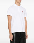 Ami Paris Ami Paris Criteria page Ami De Coeur cotton polo shirt