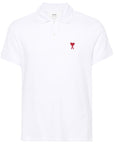 Ami Paris Ami Paris Criteria page Ami De Coeur cotton polo shirt