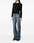 Ami Paris Ami Paris Coeur monogram motif Ami De Coeur wool sweater