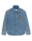Ami Paris Ami Paris Ami De Coeur denim shirt