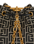 Balmain Balmain Pulse Monogram Jacquard Backpack