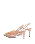Valentino Garavani Valentino Garavani Vlogo Signature Slingback Décolleté In 80mm
