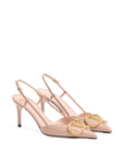 Valentino Garavani Valentino Garavani Vlogo Signature Slingback Décolleté In 80mm
