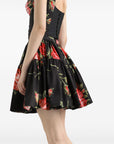 Dolce & Gabbana Dolce & Gabbana-bouquet rose mini skirt