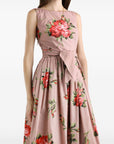 Dolce & Gabbana Dolce & Gabbana-Rose Bouquet Print cotton dress