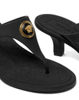 Versace Versace Alia Rubber Thong Sandals