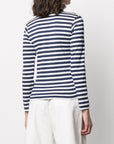 Comme Des Garcons Comme Des Garcons Comme Des Garçons Striped cotton t-shirt
