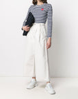 Comme Des Garcons Comme Des Garcons Comme Des Garçons Striped cotton t-shirt