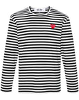 Comme Des Garcons Comme Des Garcons Comme Des Garçons Striped cotton t-shirt