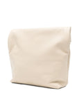 Cortana Cortana Delhi S, Large Beige Leather Clutch