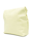 Cortana Cortana Delhi S, Large Lime Leather Clutch