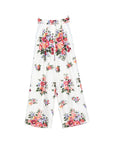 Dolce & Gabbana Dolce & Gabbana Flower print silk trousers