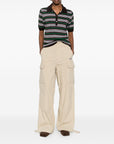 Parosh Parosh P.A.R.O.S.H. Nylon and cotton trousers