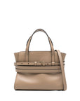 Moschino Moschino Tie Me small leather handbag