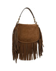 Etro Etro Suede Pony Bag With Fringes
