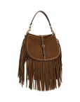 Etro Etro Suede Pony Bag With Fringes