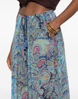 Etro Etro Printed wide-leg trousers