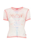 Diesel Diesel ribbed texture Cotton t-shirt