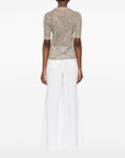 Fabiana Filippi Fabiana Filippi Openwork t-shirt