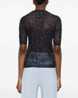 Fabiana Filippi Fabiana Filippi Openwork t-shirt
