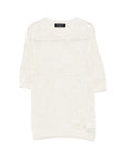 Fabiana Filippi Fabiana Filippi Openwork crewneck t-shirt