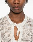 Fabiana Filippi Fabiana Filippi Openwork cardigan