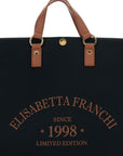Elisabetta Franchi Elisabetta Franchi Logo Appliqué Tote Bag