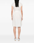 Woolrich Woolrich V-neck Cotton short dress