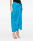 Silk95Five Silk95Five French Tie silk skirt