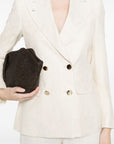 L.B.M. 1911 L.B.M. 1911 Linen blend double-breasted jacket