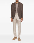 Boglioli Boglioli Linen double-breasted jacket