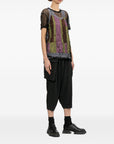 Comme Comme Comme Comme Open-knit t-shirt