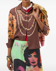 Versace Versace Printed silk shirt