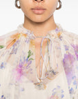 Zimmermann Zimmermann Luna printed blouse
