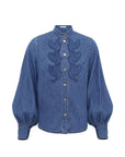 Zimmermann Zimmermann Denim applique shirt