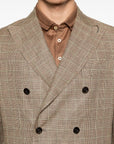 Boglioli Boglioli Linen double-breasted jacket