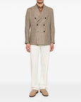 Boglioli Boglioli Linen double-breasted jacket