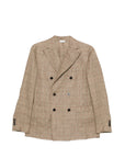 Boglioli Boglioli Linen double-breasted jacket