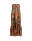 Etro Etro Printed long skirt