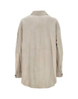Peuterey Peuterey Lya suede leather jacket