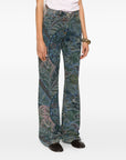Etro Etro Floral print flared jeans