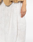 Comme Des Garcons Comme Des Garcons Comme Des Garçons Cotton midi skirt