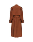 Saint Laurent Saint Laurent Cotton and silk trench coat